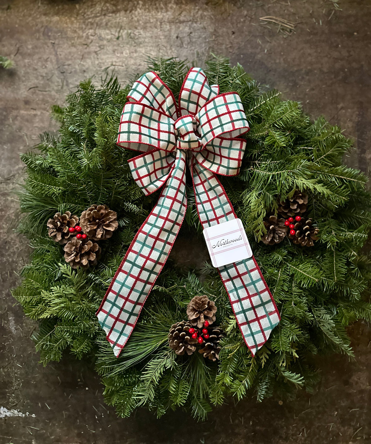 Northwoods Fresh Balsam Wreath